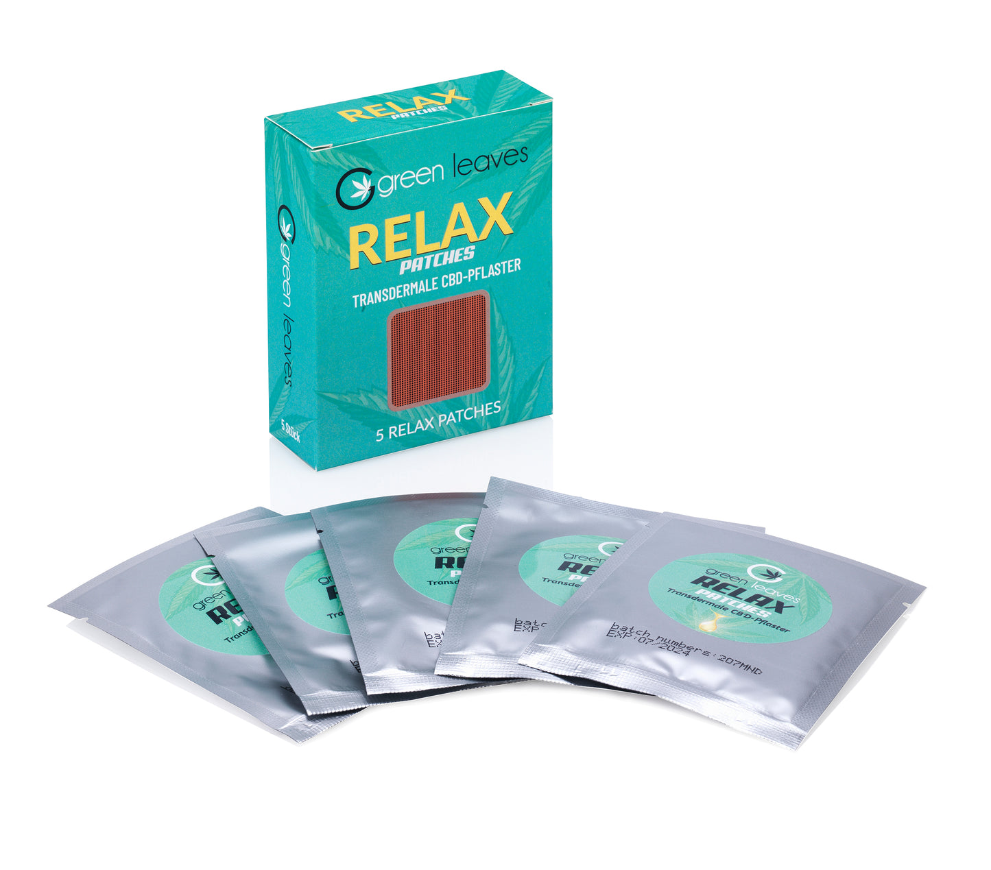Relax Patches Packung mit 5 Pflastern