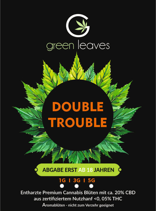 Cannabisblüten Double Trouble 3g