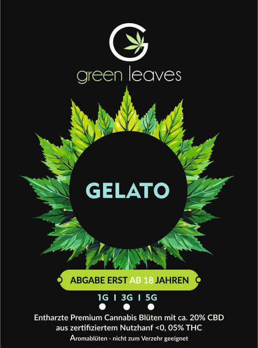 Cannabisblüten Gelato 3g