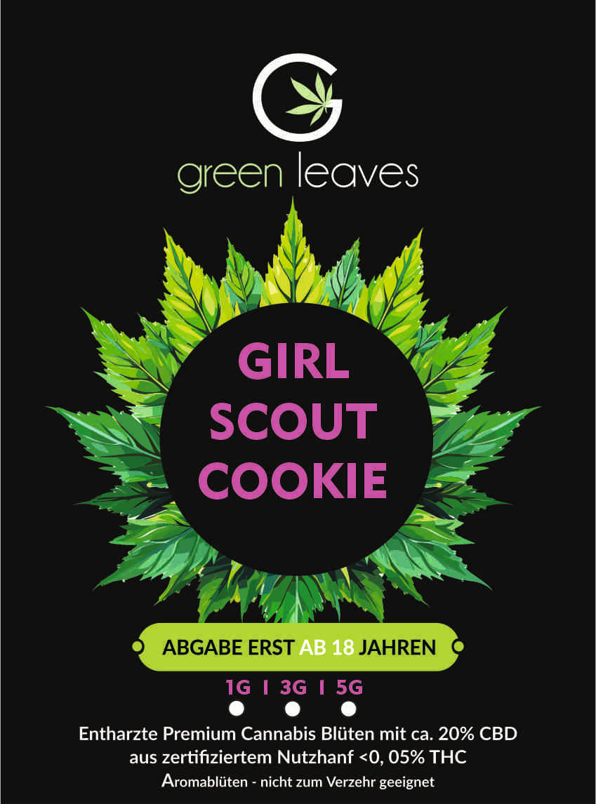 Cannabisblüten Girl Scout Cookie 1g