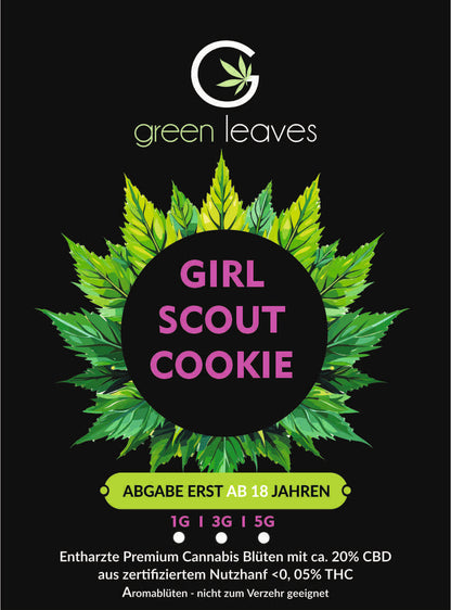 Cannabisblüten Girl Scout Cookie 1g