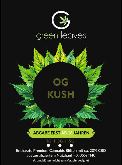 Cannabisblüten OG Kush 3g