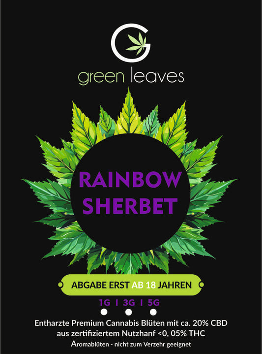 Cannabisblüten Rainbow Sherbet 1g