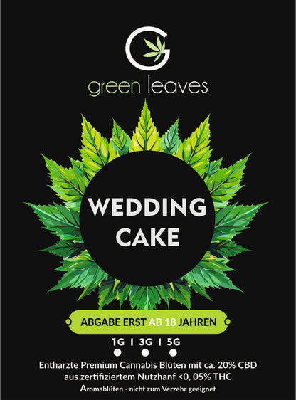 Cannabisblüten Wedding Cake 3g