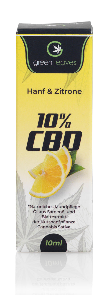 Hanföl Zitrone mit CBD