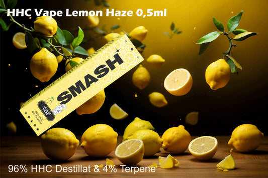 Smash HHC Vape 0,5ml Lemon Haze