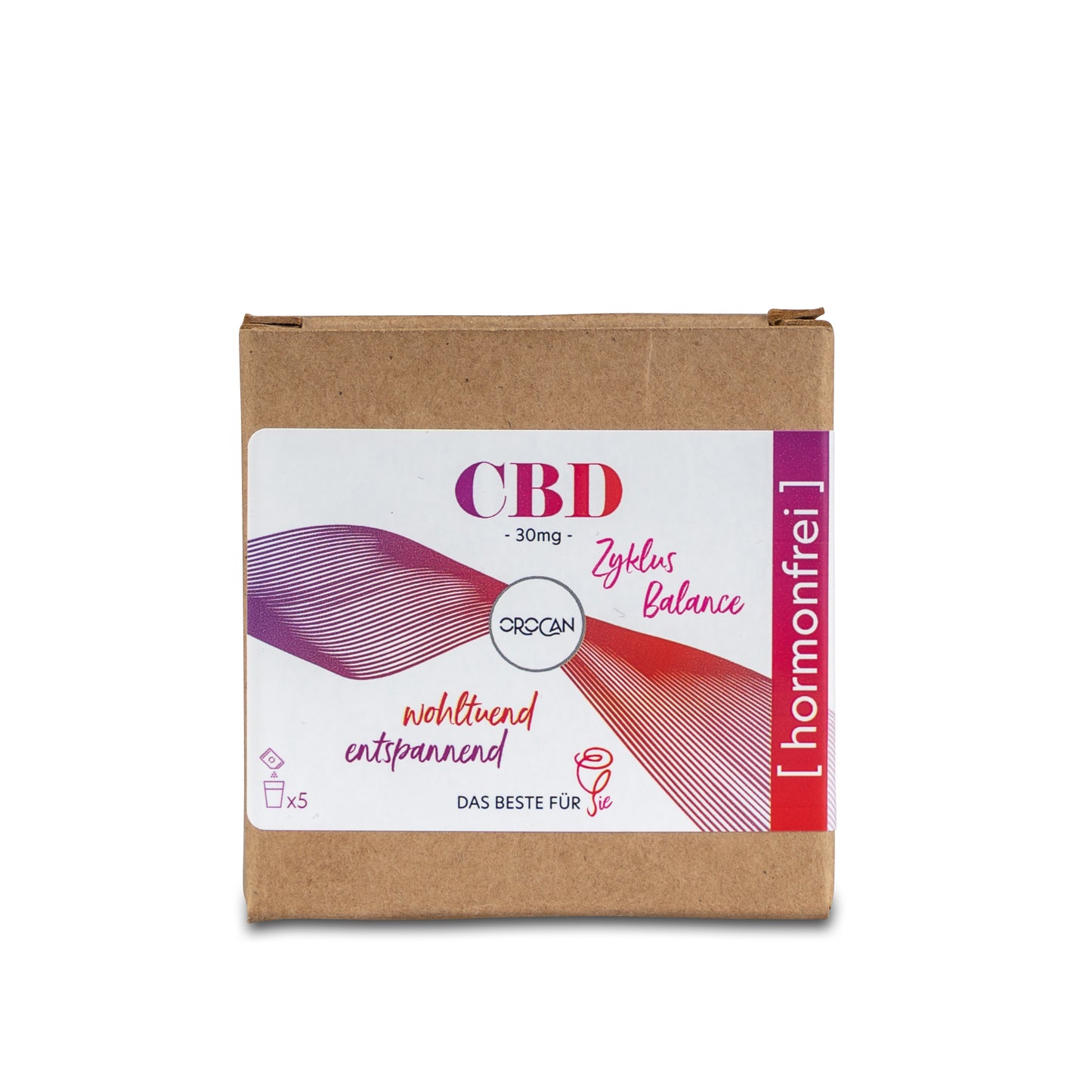 CBD Zyklus Balance 150mg CBD 5 x 1,5g Sachets (Hormonfrei)